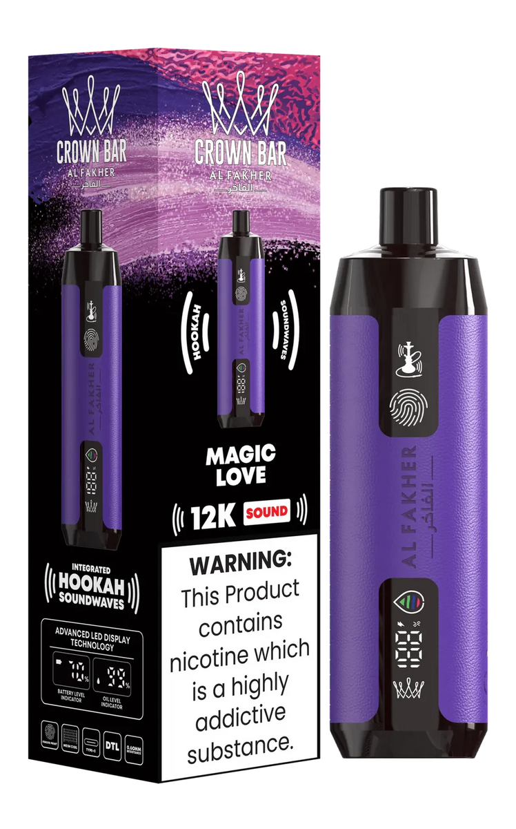 AL FAKHER CROWN BAR 12000 PUFFS  MrVape store