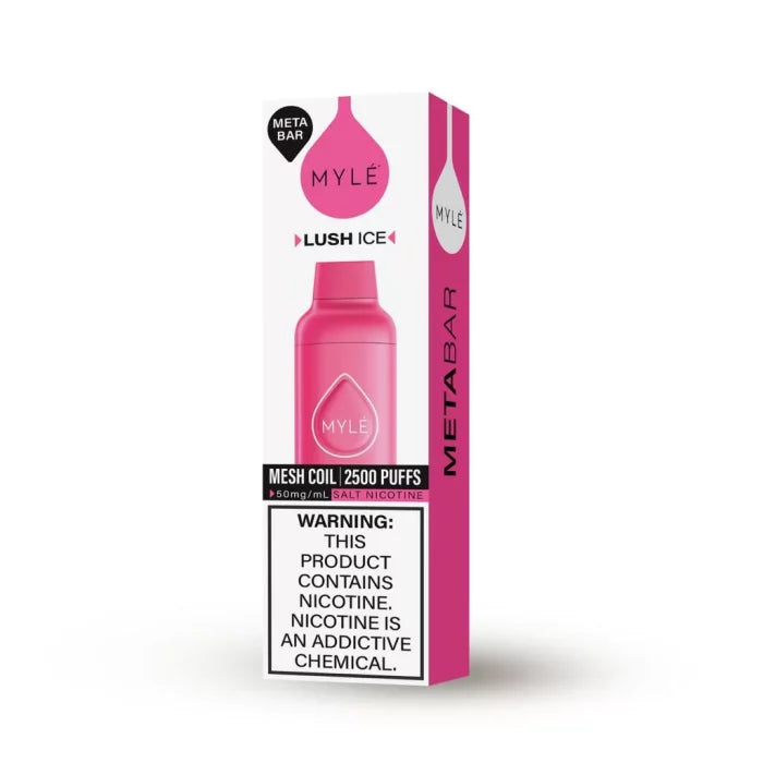 MYLE -META BAR DISPOSABLE PEN 2500 PUFFS – MrVape store