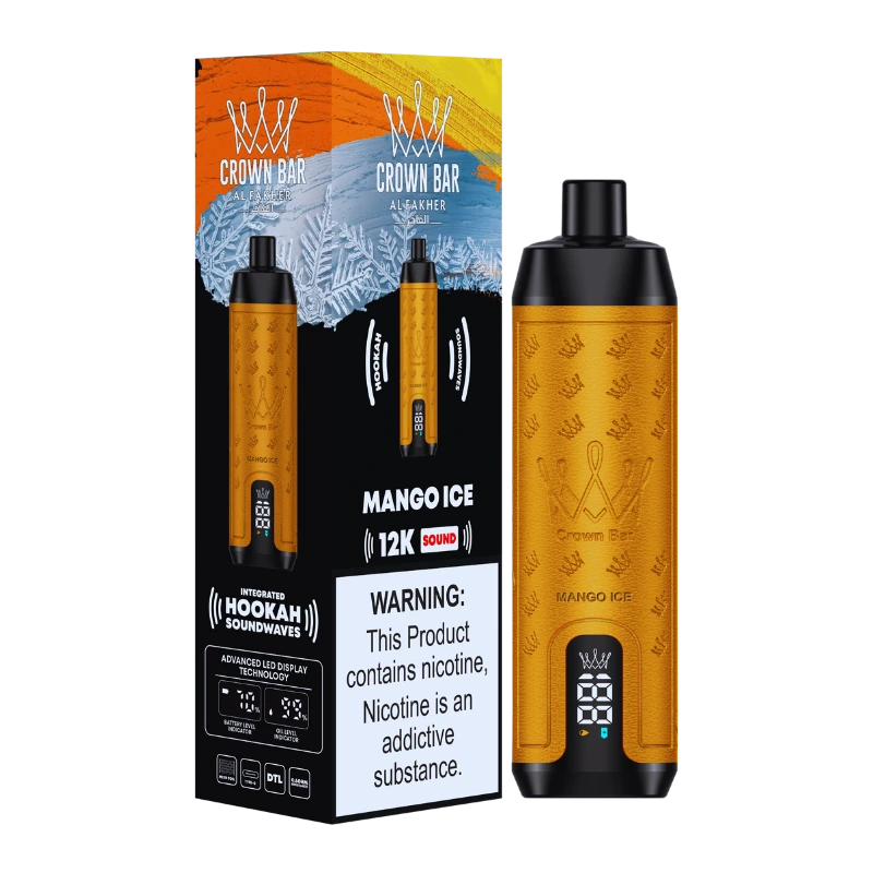 AL FAKHER CROWN BAR 12000 PUFFS MrVape store AL FAKHER CROWN BAR 12000 PUFFS MrVape store
