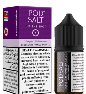 POD SALT E-LIQUID SALTNIC 20MG BRITISH MADE