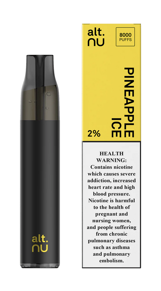 ALT NU 8000 PUFFS DISPOSABLE POD (2% Nicotine) MrVape store ALT NU 8000 PUFFS DISPOSABLE POD (2% Nicotine) MrVape store