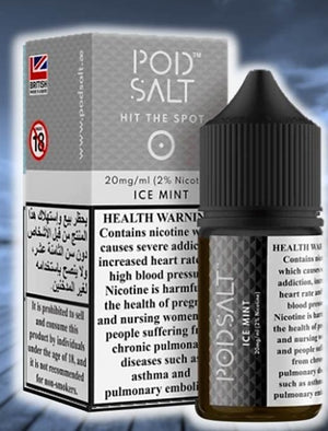 POD SALT E-LIQUID SALTNIC 20MG BRITISH MADE