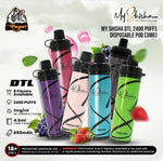 MY SHISHA DTL 2400 PUFFS DISPOSABLE POD (3MG)