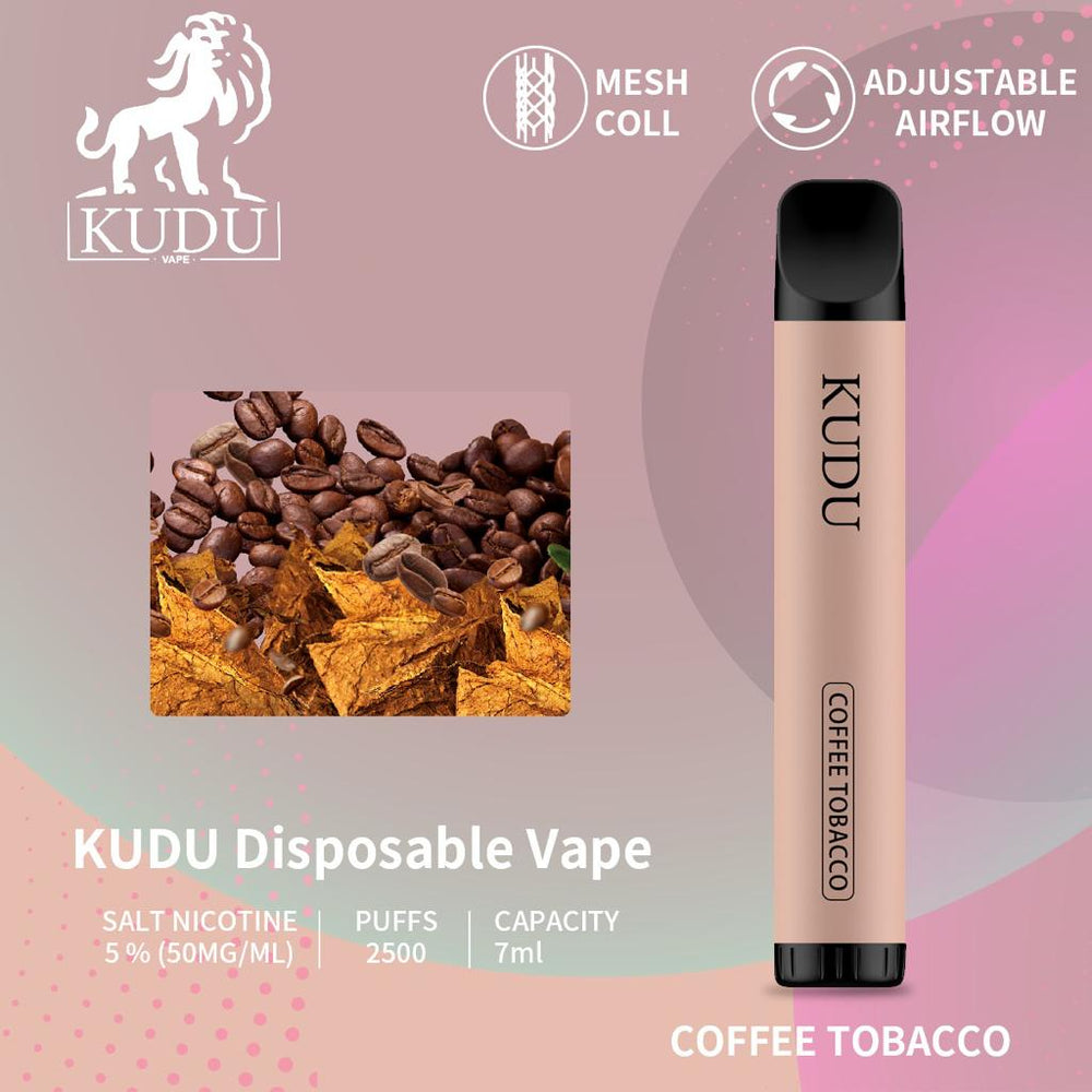 KUDU VAPE DISPOSABLE 2500 PUFFS 5%MG MrVape store KUDU VAPE DISPOSABLE 2500 PUFFS 5%MG MrVape store
