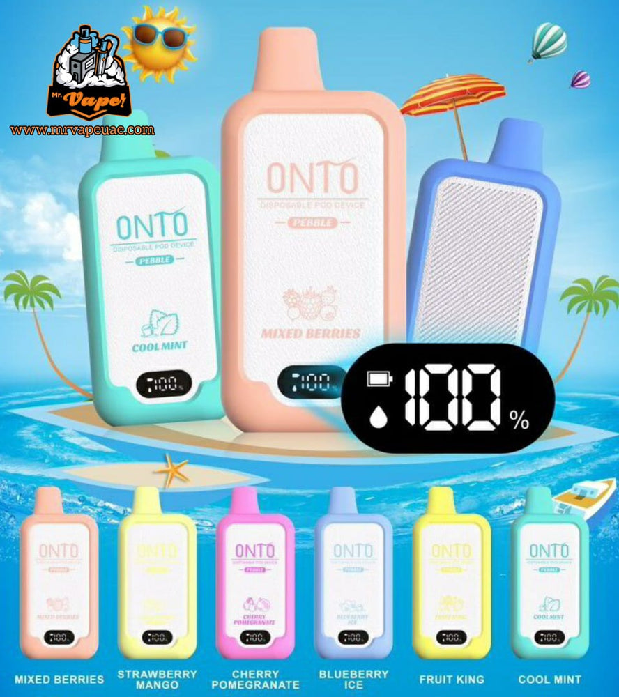ONTO PEBBLE DISPLAY DISPOSABLE VAPE 10000 PUFFS MrVape store ONTO PEBBLE DISPLAY DISPOSABLE VAPE 10000 PUFFS MrVape store