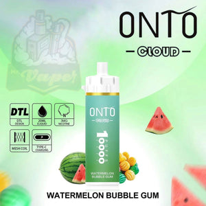 ONTO - CLOUD DISPOSABLE VAPE 10000 PUFFS