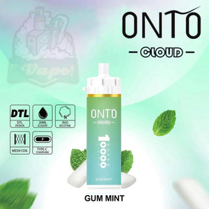 ONTO - CLOUD DISPOSABLE VAPE 10000 PUFFS