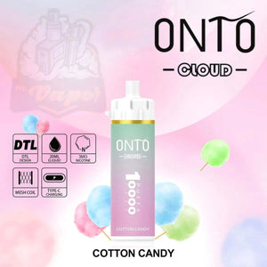ONTO - CLOUD DISPOSABLE VAPE 10000 PUFFS
