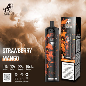 KUDU EXTRA VAPE 12000PUFFS 5%MG