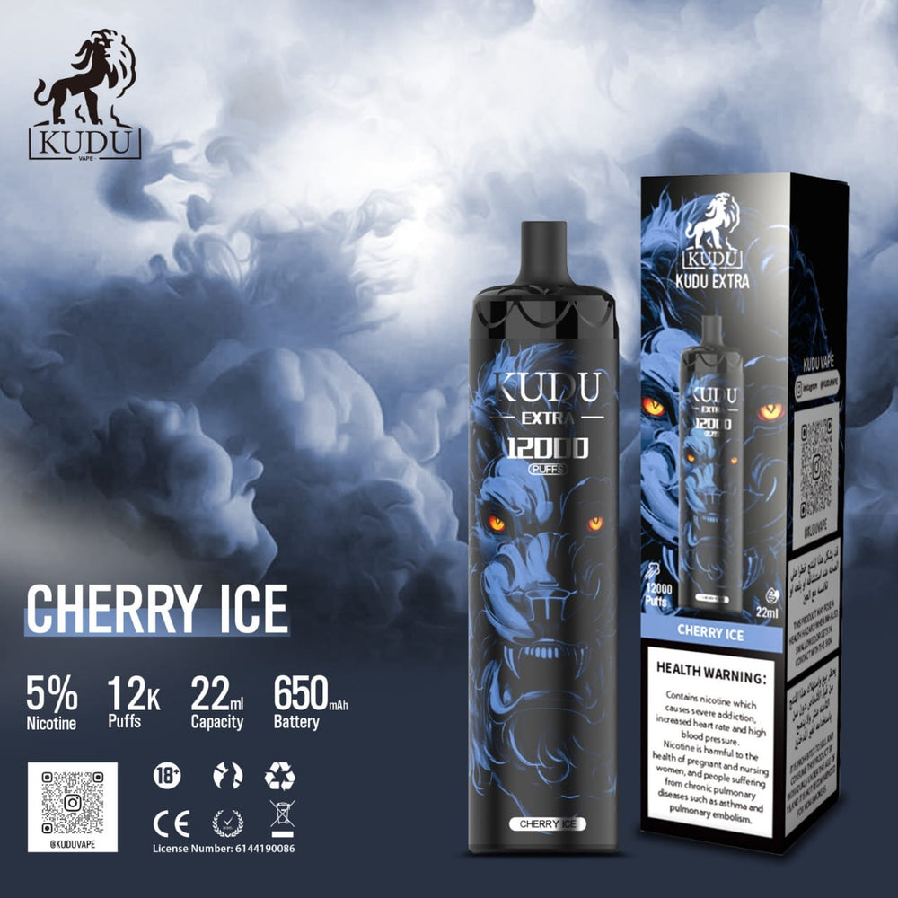 KUDU EXTRA VAPE 12000PUFFS 5%MG MrVape store KUDU EXTRA VAPE 12000PUFFS 5%MG MrVape store