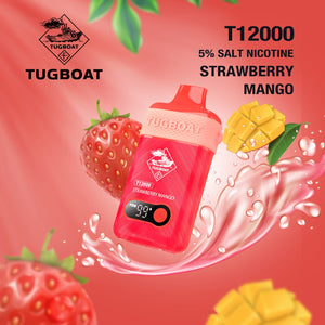 TUGBOAT DISPOSABLE T12000 PUFFS RECHARGEABLE