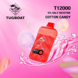 TUGBOAT DISPOSABLE T12000 PUFFS RECHARGEABLE