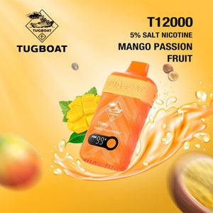 TUGBOAT DISPOSABLE T12000 PUFFS RECHARGEABLE