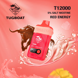 TUGBOAT DISPOSABLE T12000 PUFFS RECHARGEABLE