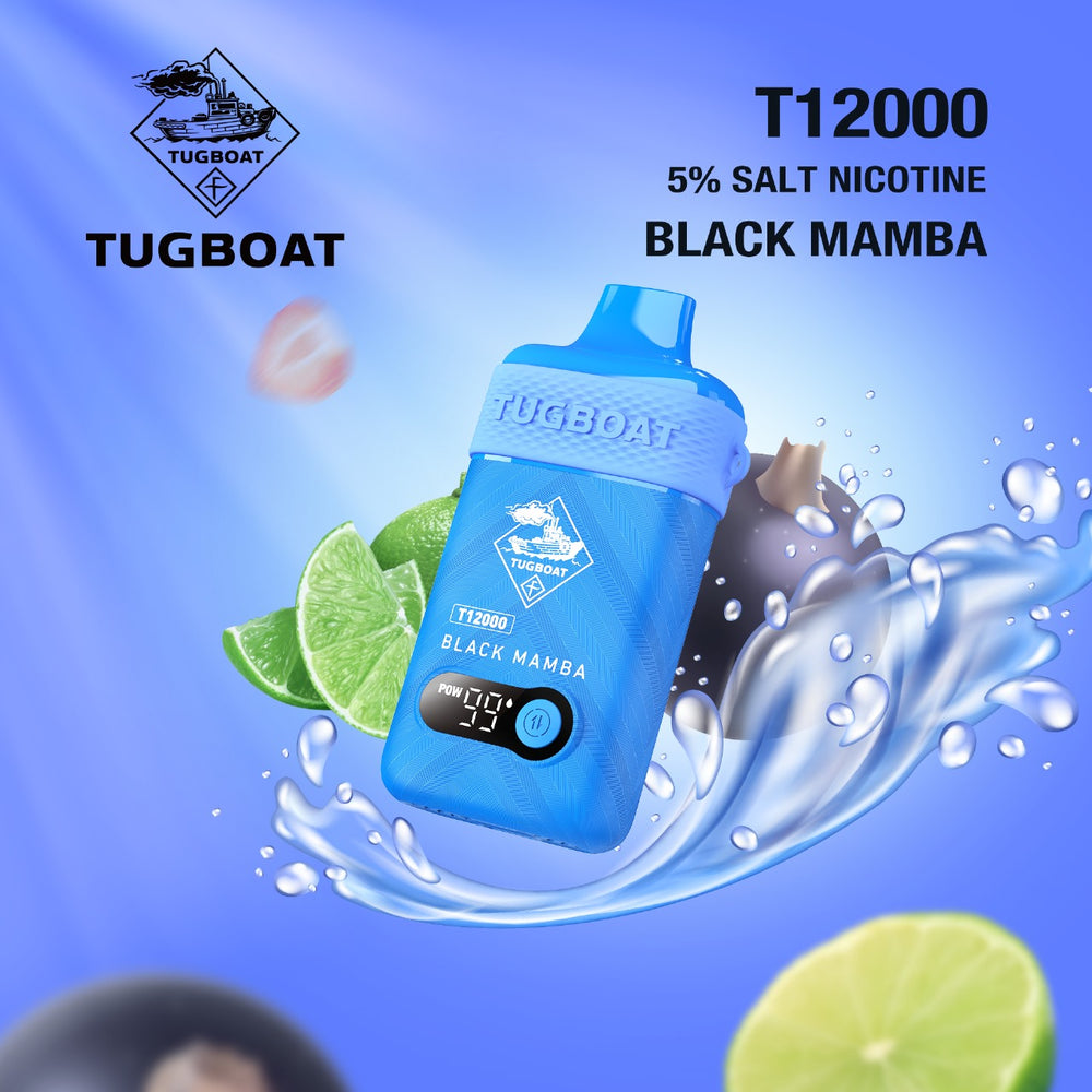 TUGBOAT DISPOSABLE T12000 PUFFS RECHARGEABLE