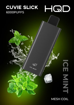 HQD Cuvie Slick 6000 Puffs Disposable Pod Device In UAE