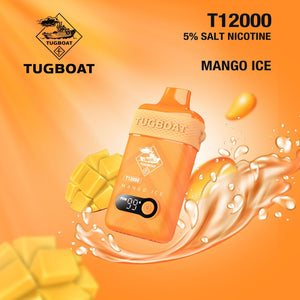 TUGBOAT DISPOSABLE T12000 PUFFS RECHARGEABLE