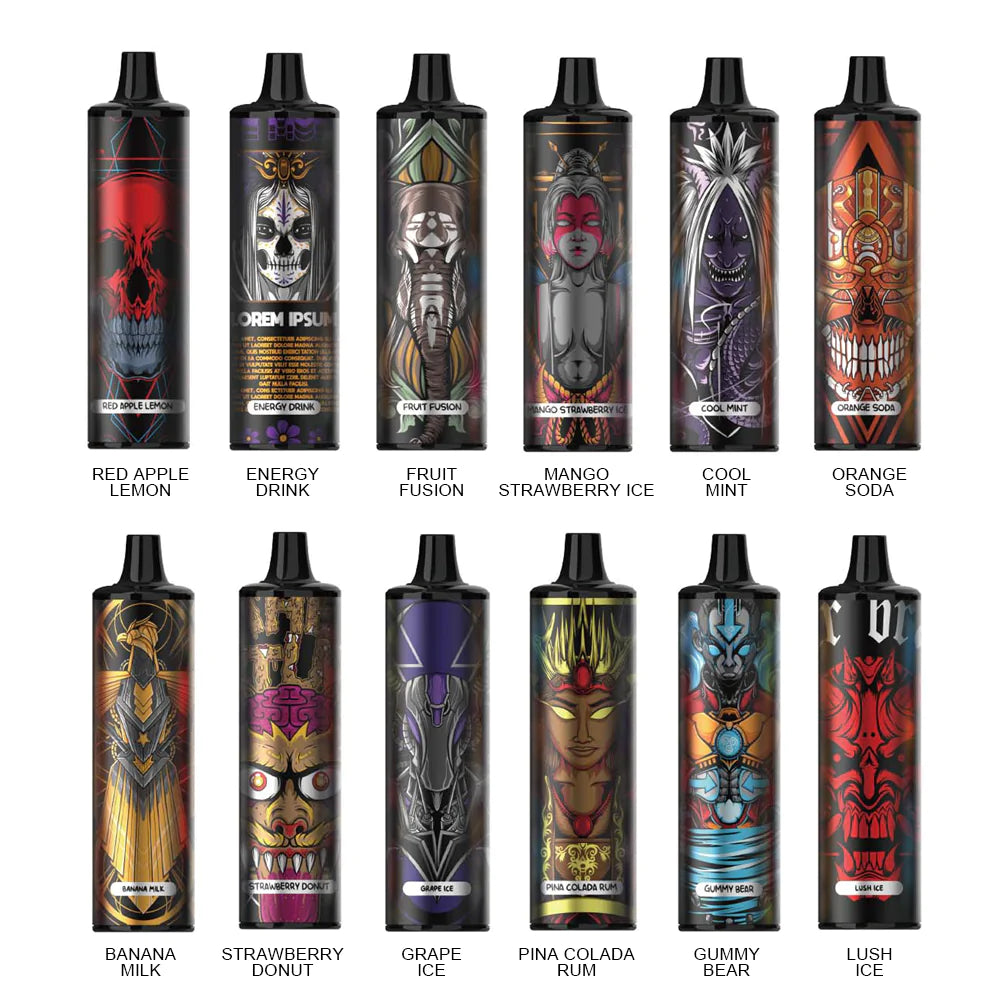KK ENERGY II DISPOSABLE VAPE (RECHARGEABLE) 8000 PUFF MESH COIL