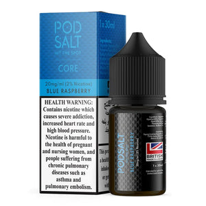 POD SALT E-LIQUID SALTNIC 20MG BRITISH MADE
