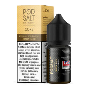 POD SALT E-LIQUID SALTNIC 20MG BRITISH MADE
