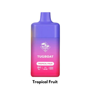 TUGBOAT BOX 6000 PUFFS 5%Mg RECHARGABLE