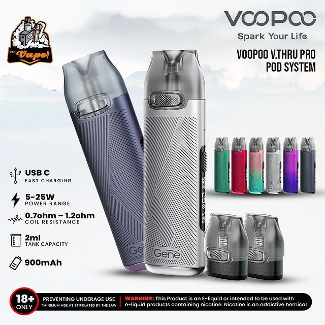 VOOPOO V.THRU PRO POD SYSTEM MrVape store VOOPOO V.THRU PRO POD SYSTEM MrVape store