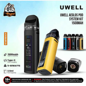 UWELL AEGLOS POD SYSTEM KIT 1500MAH