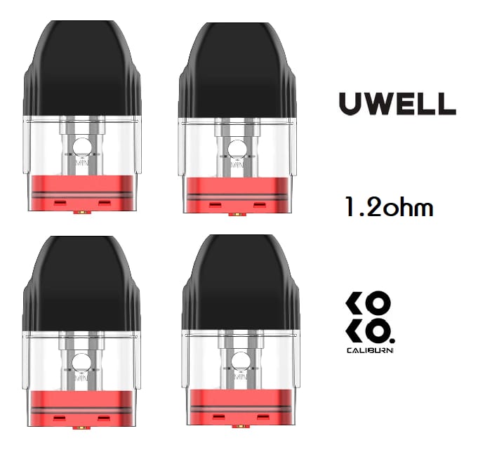 UWELL CALIBURN PODS CARTRIDGE - VAPES STREET