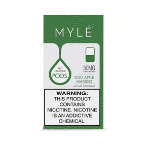 MYLE V4 REPLACEMENT NEW PODS – 1 Pack of 4 Pods