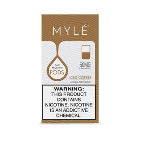 MYLE V4 REPLACEMENT NEW PODS – 1 Pack of 4 Pods