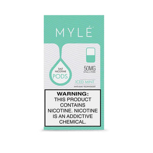 MYLE V4 REPLACEMENT NEW PODS – 1 Pack of 4 Pods