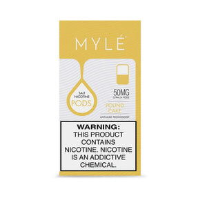 MYLE V4 REPLACEMENT NEW PODS – 1 Pack of 4 Pods