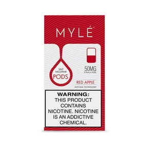 MYLE V4 REPLACEMENT NEW PODS – 1 Pack of 4 Pods