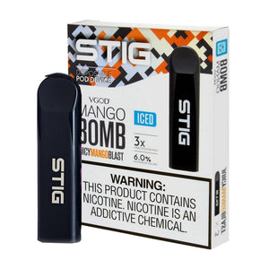 VGOD STIG DISPOSABLE PODS 3X 6.0% NICOTINE