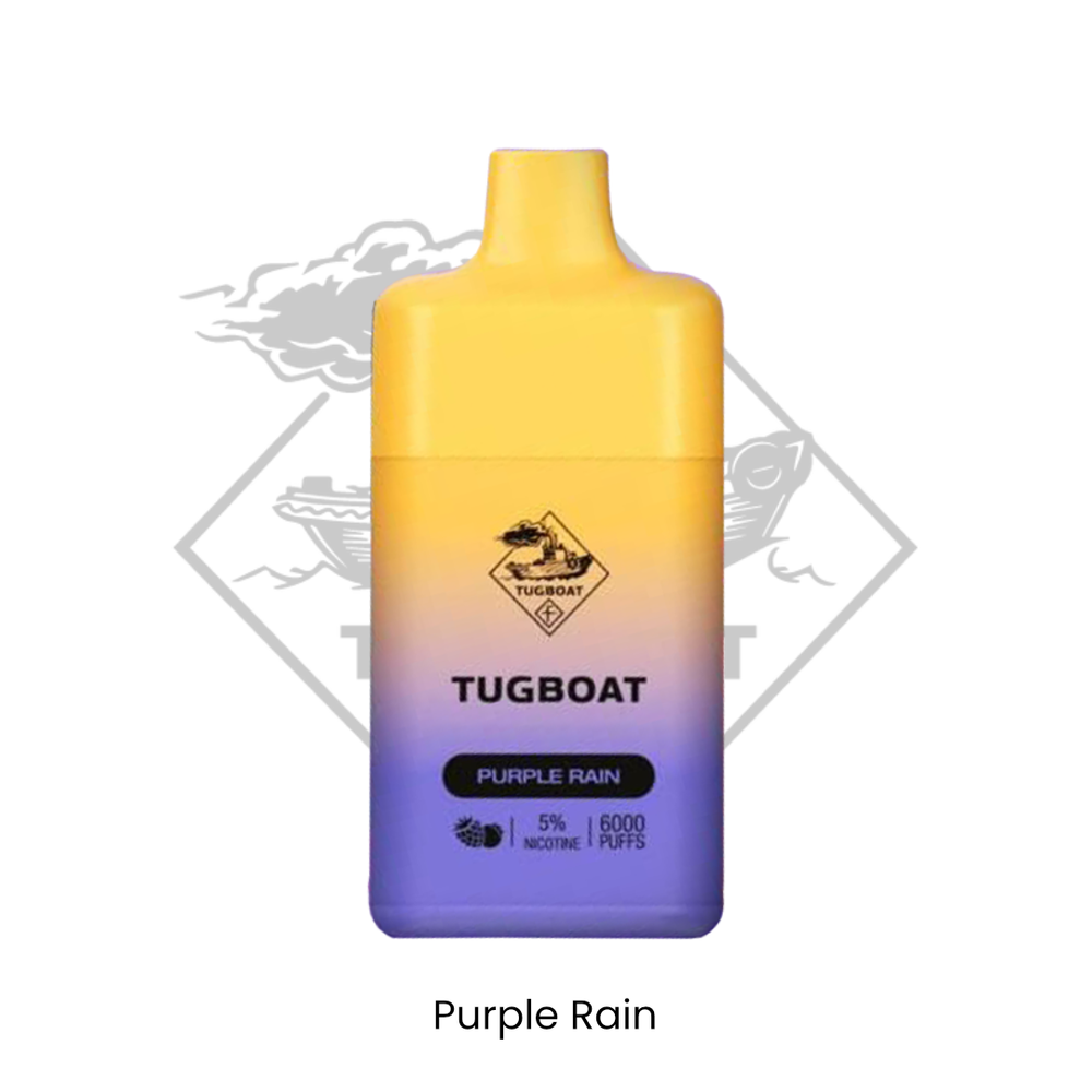 TUGBOAT BOX 6000 PUFFS 5%Mg RECHARGABLE