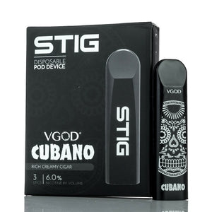 VGOD STIG DISPOSABLE PODS 3X 6.0% NICOTINE