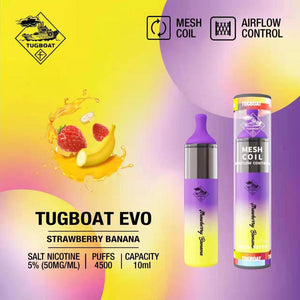 TUGBOAT EVO 4500PUFFS 50MG