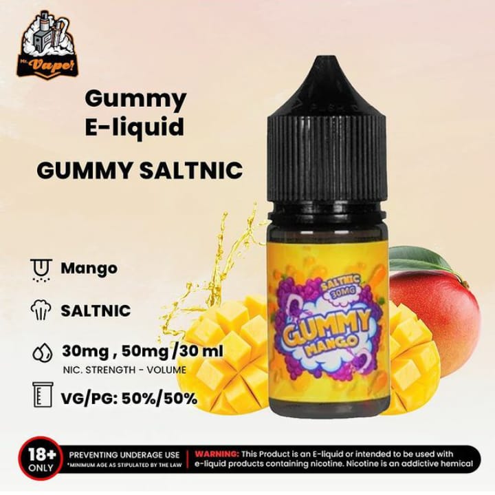 GUMMY SALTNIC 30MG & 50MG 30ML