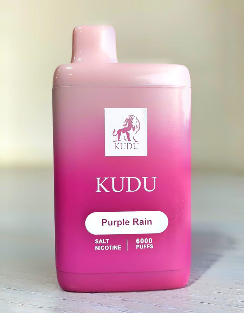 KUDU BAR DISPOSABLE 6000 PUFFS 3%MG (RECHARGEABLE)