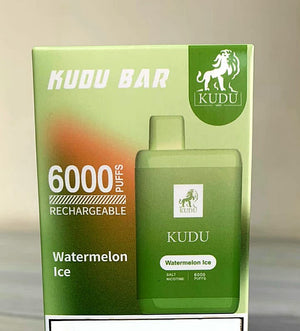 KUDU BAR DISPOSABLE 6000 PUFFS 3%MG (RECHARGEABLE)