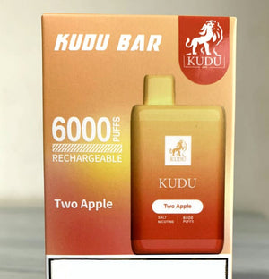 KUDU BAR DISPOSABLE 6000 PUFFS 3%MG (RECHARGEABLE)