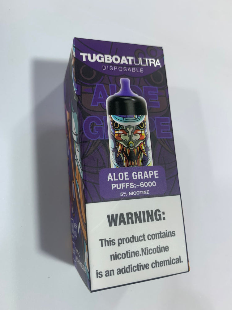 TUGBOAT ULTRA 6000 PUFFS 5%Mg RECHARGABLE