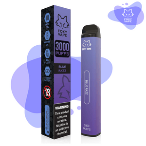 FOXY DISPOSABLE VAPE 3000 PUFFS 4%MG
