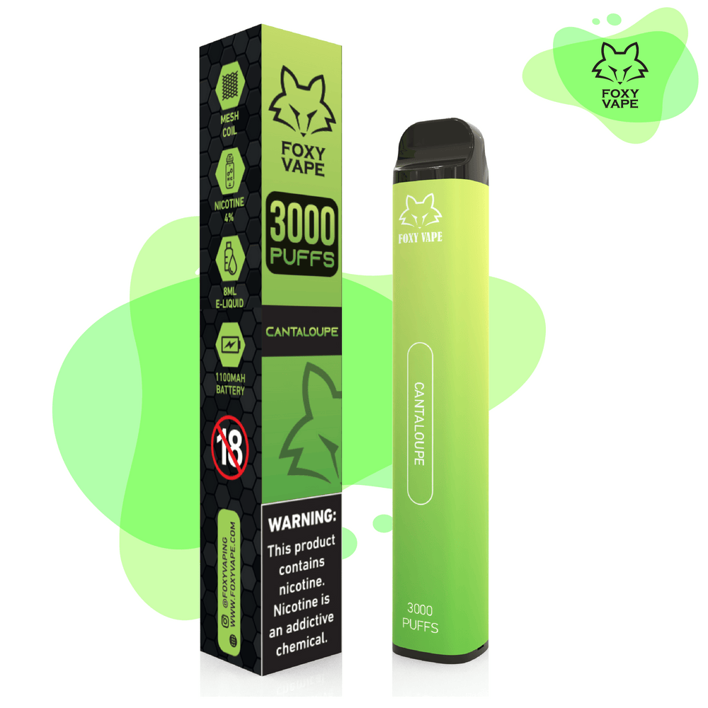 FOXY DISPOSABLE VAPE 3000 PUFFS 4%MG