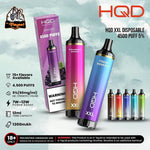 HQD XXL DISPOSABLE 4500 PUFF  5%