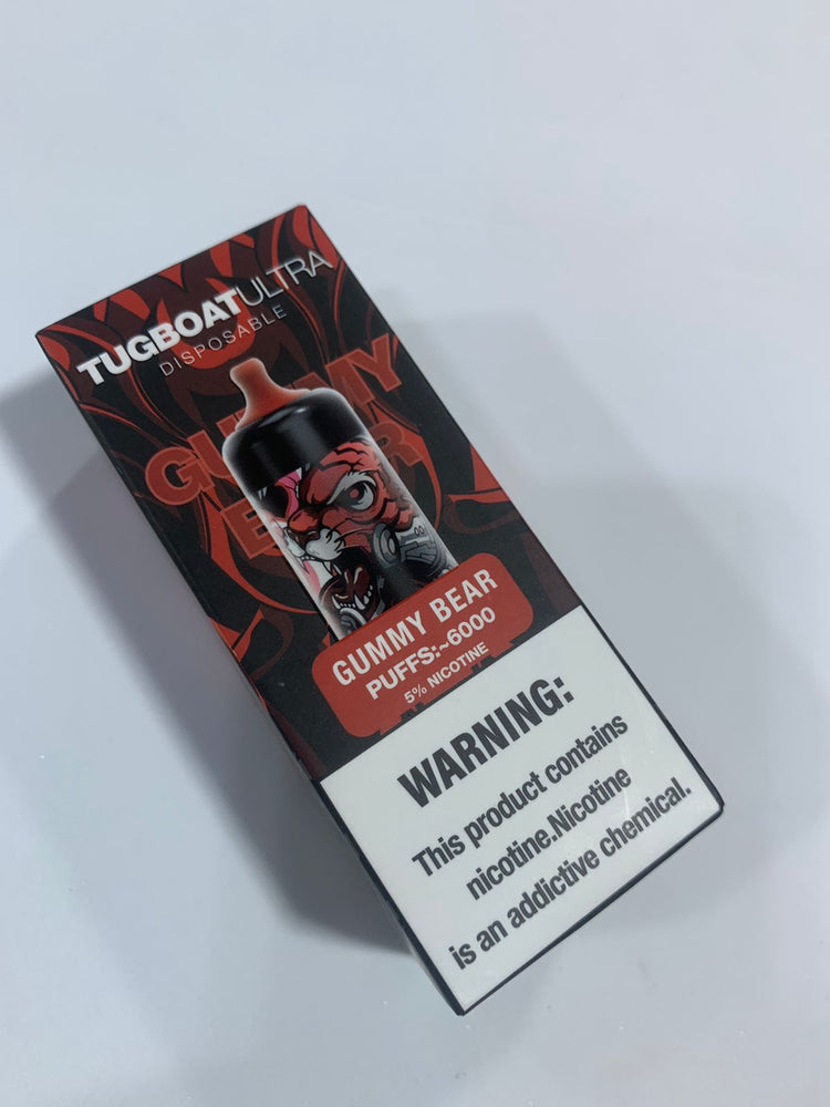 TUGBOAT ULTRA 6000 PUFFS 5%Mg RECHARGABLE