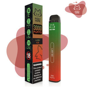 FOXY DISPOSABLE VAPE 3000 PUFFS 4%MG