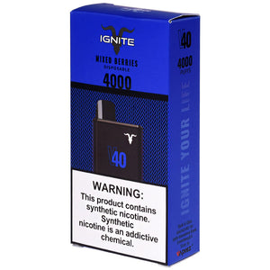 IGNITE – V40 (4000+ Puffs) Disposable Vape