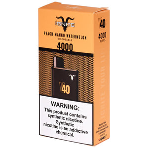 IGNITE – V40 (4000+ Puffs) Disposable Vape