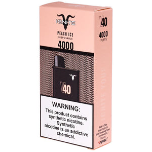 IGNITE – V40 (4000+ Puffs) Disposable Vape